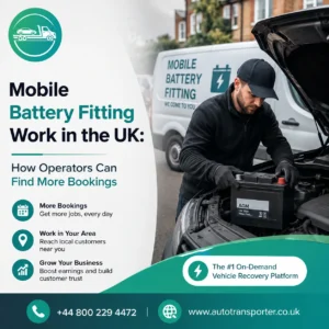 Mobile Battery Fitting Work in UK